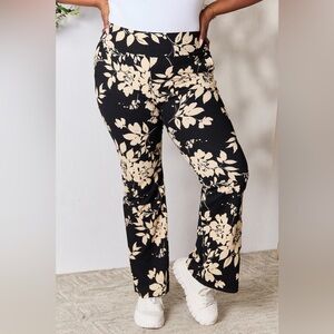 Heimish High Waist Floral Flare Pants